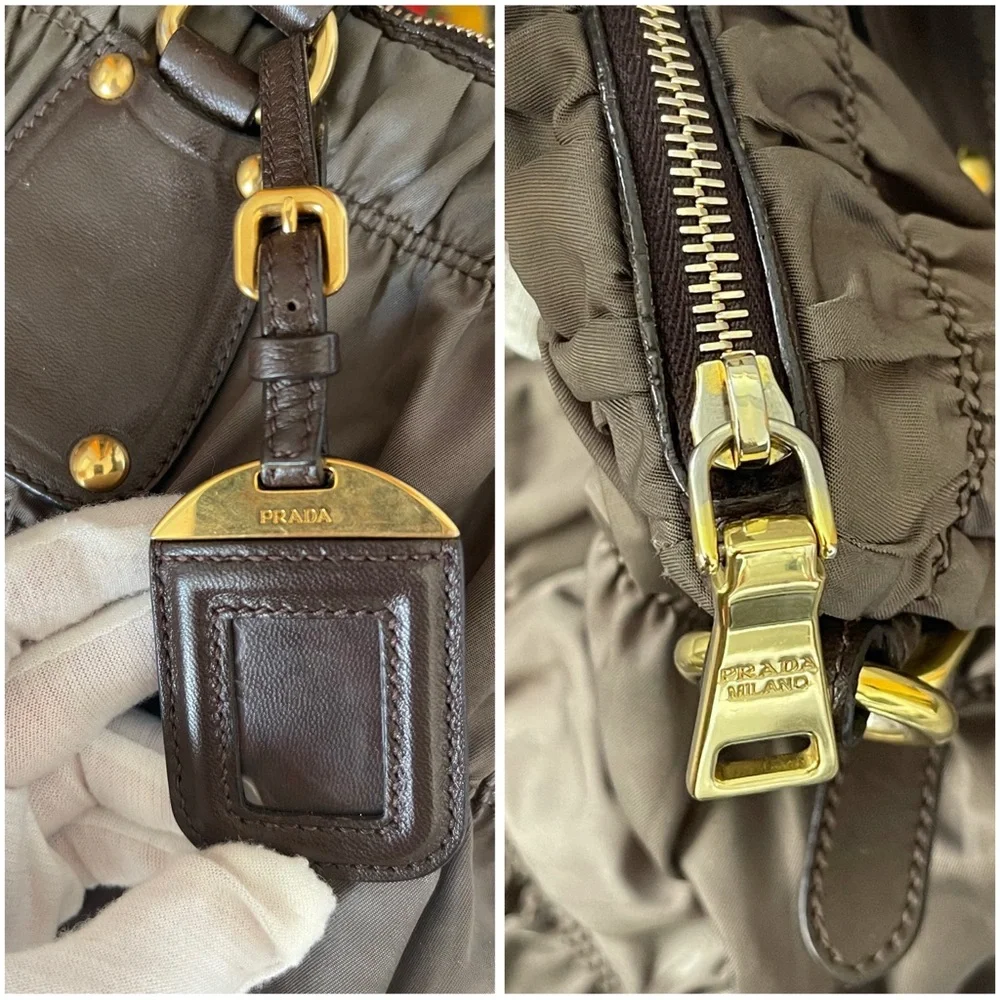 Prada Tessuto Nylon Gaufre Tote Bag - Picture 6 of 16